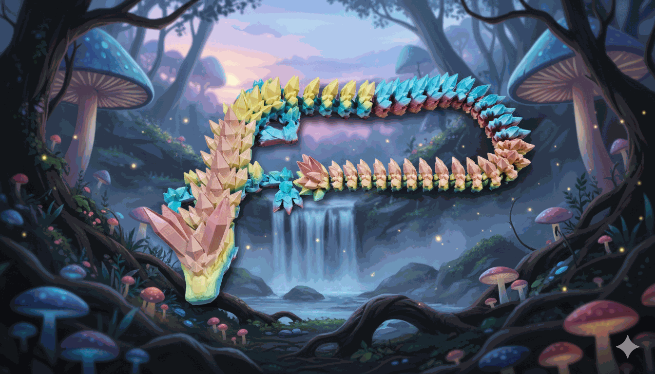 4' Dragon #2 Designed By Cinderwing 3D