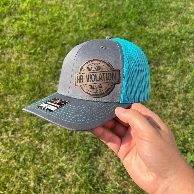 Walking and Talking HR VIOLATION Hat Richardson 112 Blue